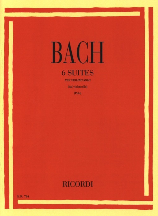 Bach 6 Suites Per Violino Solo