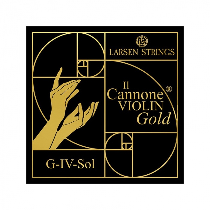 Cuerda Violin Larsen Il Cannone Gold 4A Sol 