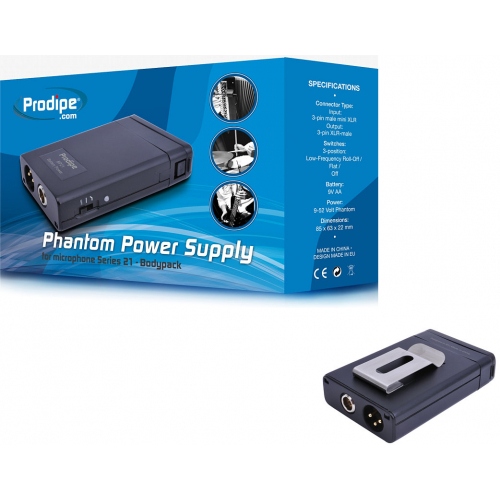 PRODIPE BP21 Phantom Power Supply
