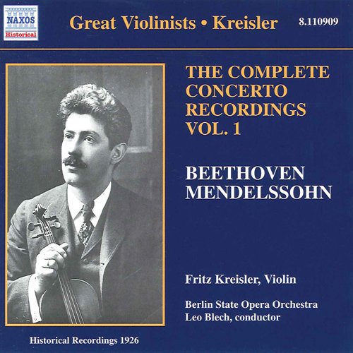 Great Violinist - Kreisler Vol.1