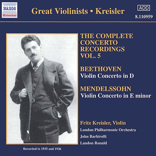 Great Violinist - Kreisler Vol.5