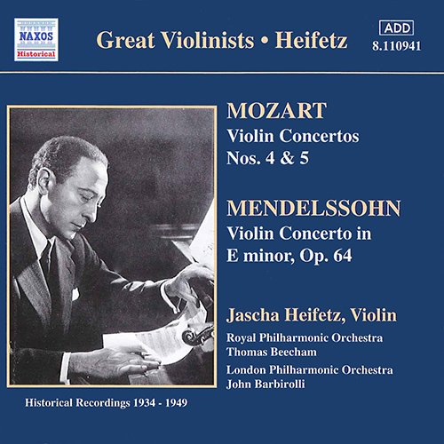 Great Violinist - Heifetz - Mozart