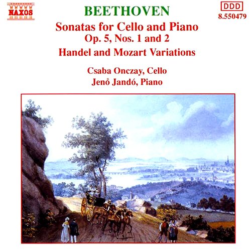 Beethoven: Sonatas para Cello y Piano Op.5 No. 1 y 2
