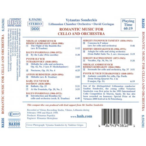 Laureate Series - Cello - Vytautas Sondeckis